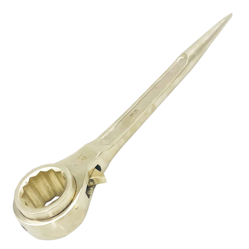 防爆工具無(wú)火花工具鋁青銅鈹青銅棘輪扳手銅扳手