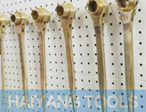 防爆工具銅扳手撬棒扳手棘輪扳無火花工具安全工具